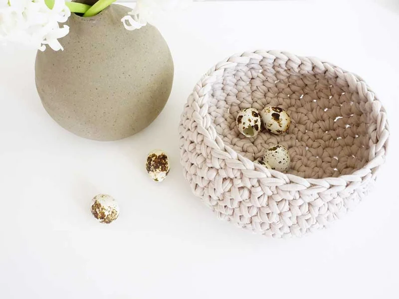 Trio Körbe Häkelset