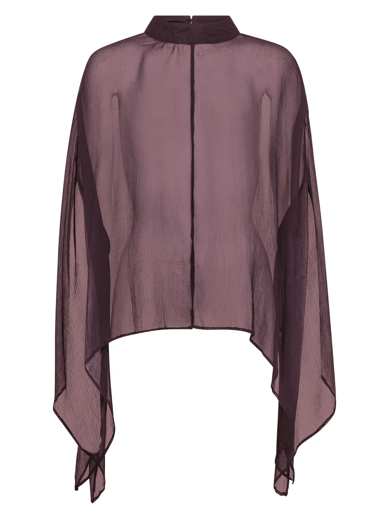 FRANKIE-Poncho - Plum