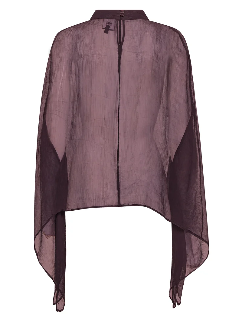 FRANKIE-Poncho - Plum