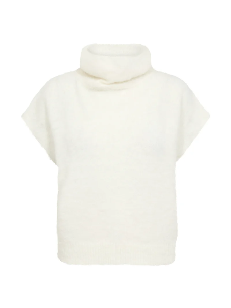 FENJA Strickbluse - Creme