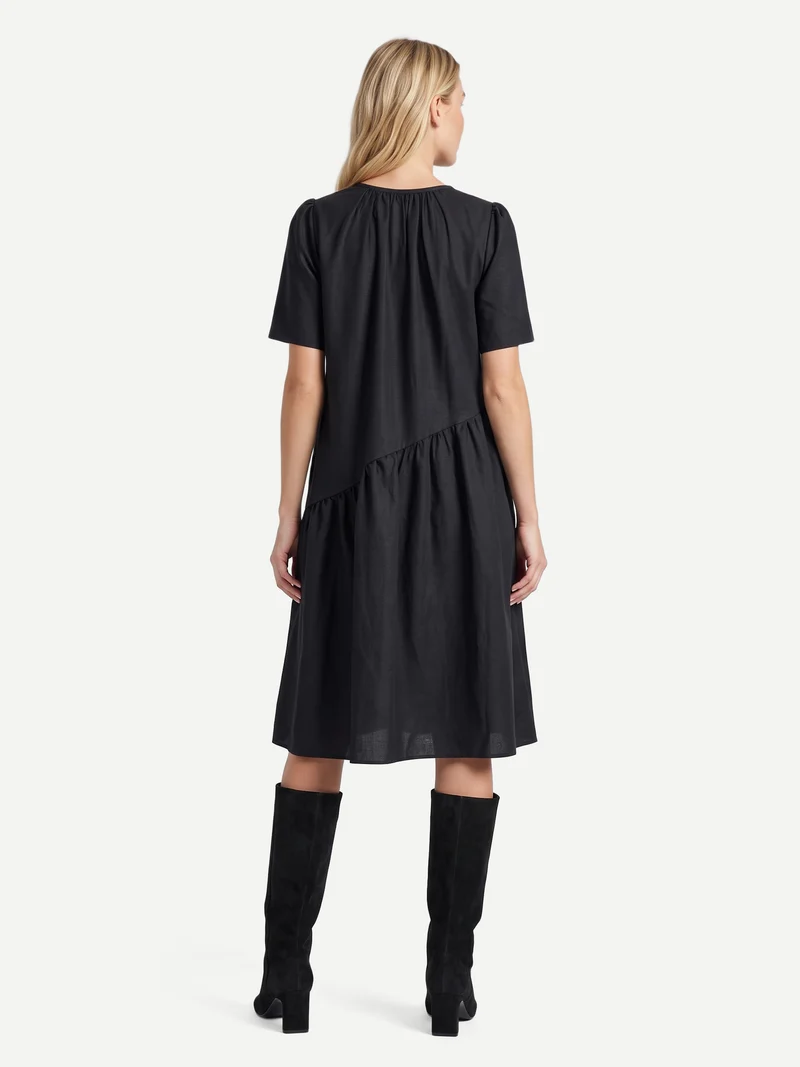 DAHLIA Kleid - Schwarz