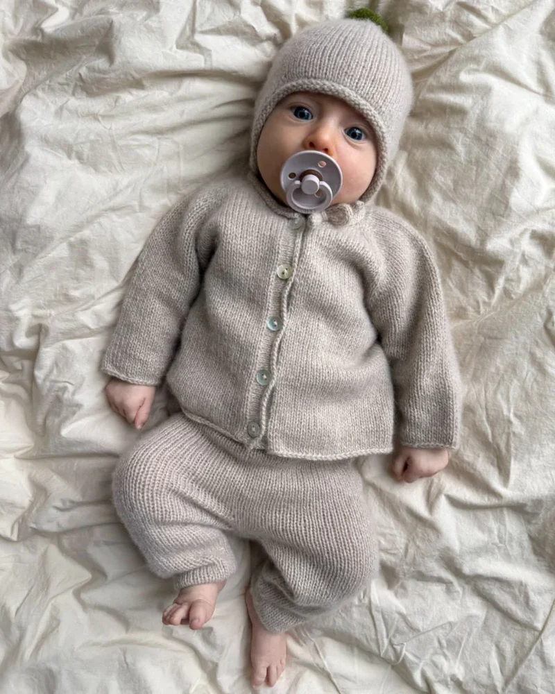 Strickset Cleo Baby Set (Kaschmir Version), PetiteKnit