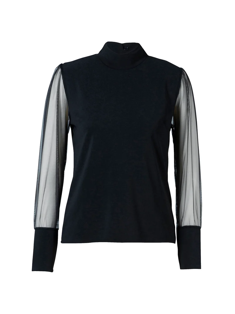 SAFINA Bluse - Schwarz