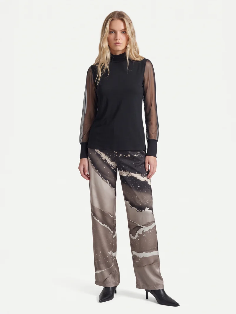 SAFINA Bluse - Schwarz