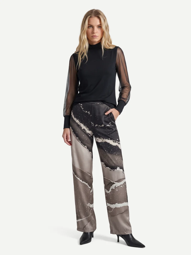 SAFINA Bluse - Schwarz