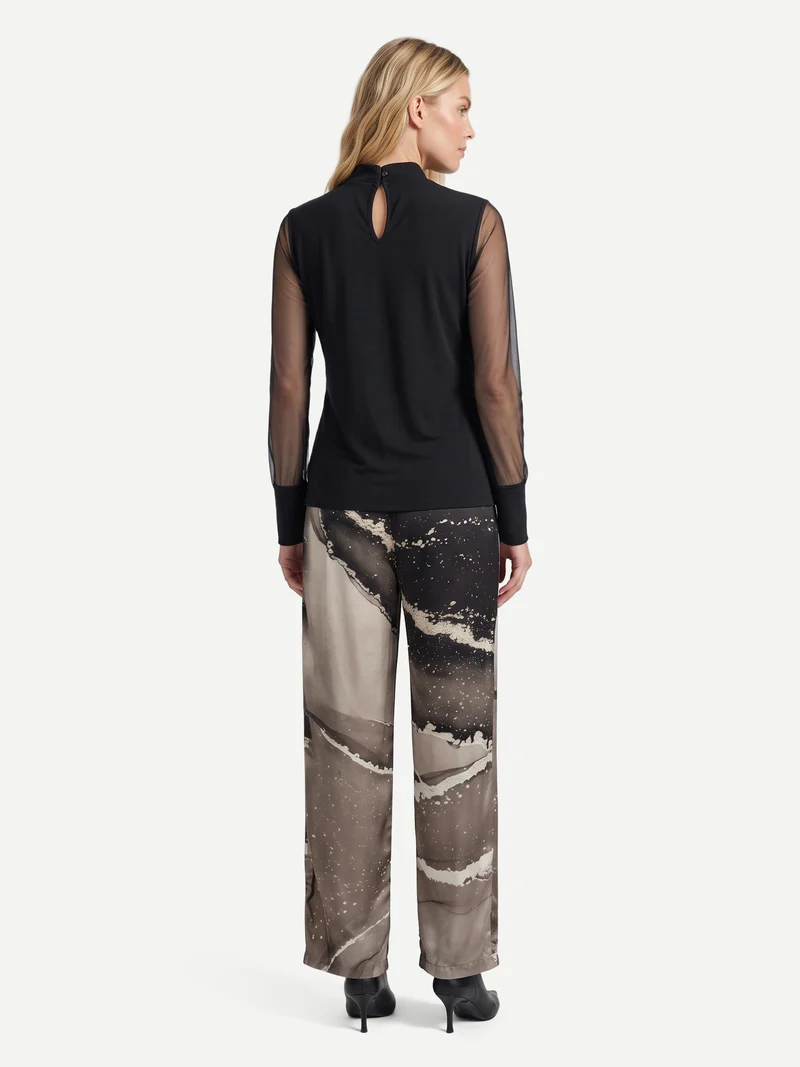 SAFINA Bluse - Schwarz