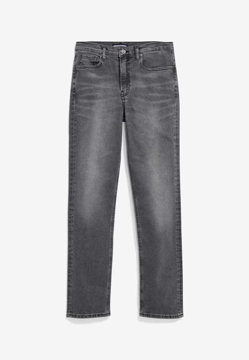 CARENAA MID WAIST STRAIGHT JEANS | shiro