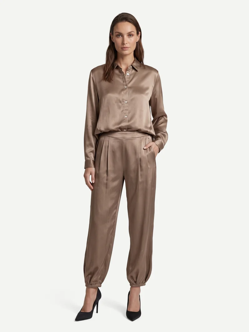 FLO Hose - Dark taupe
