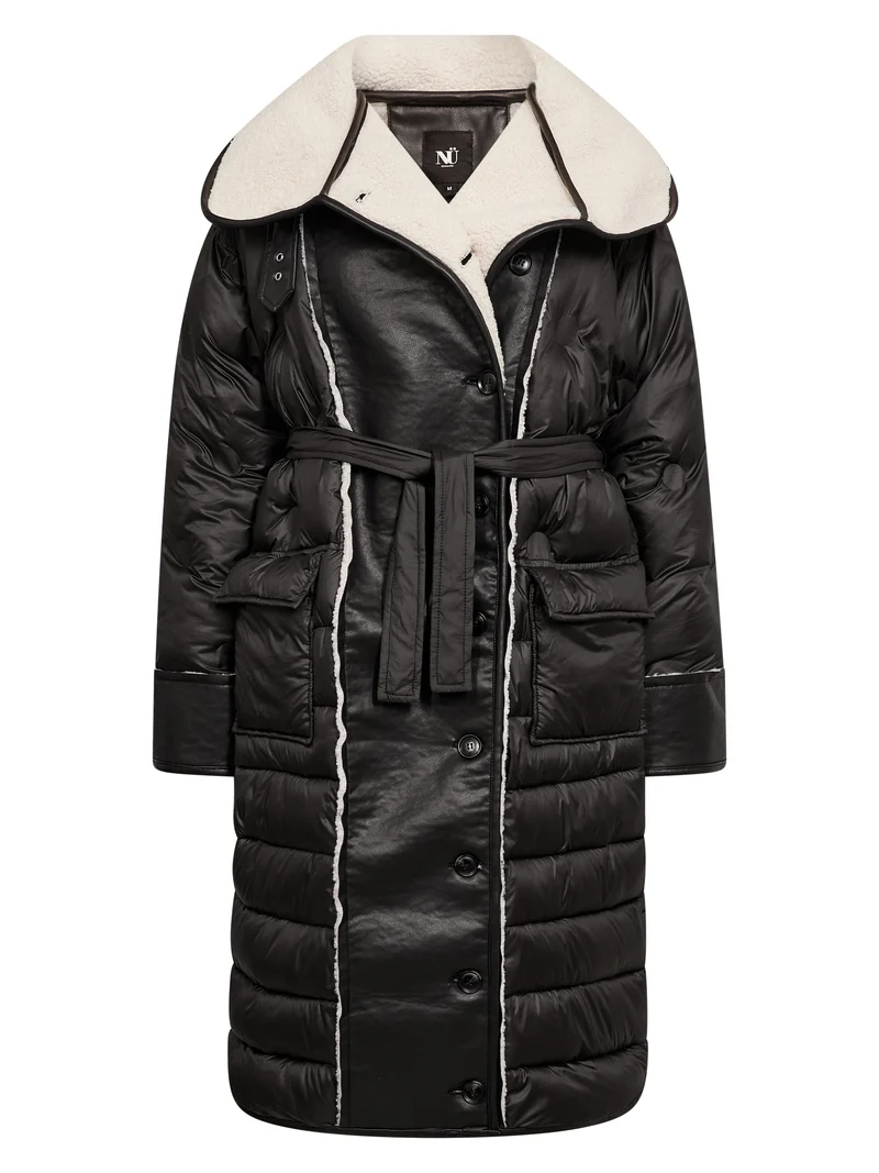 ARISA lange Jacke - Schwarz