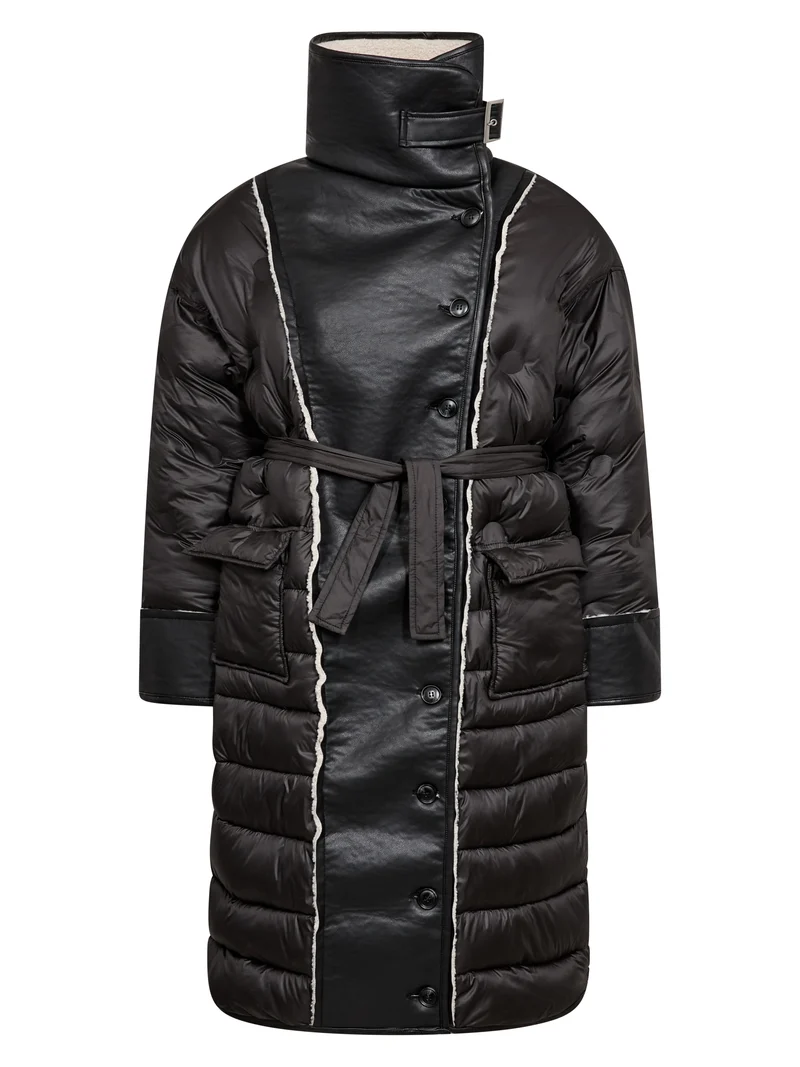 ARISA lange Jacke - Schwarz