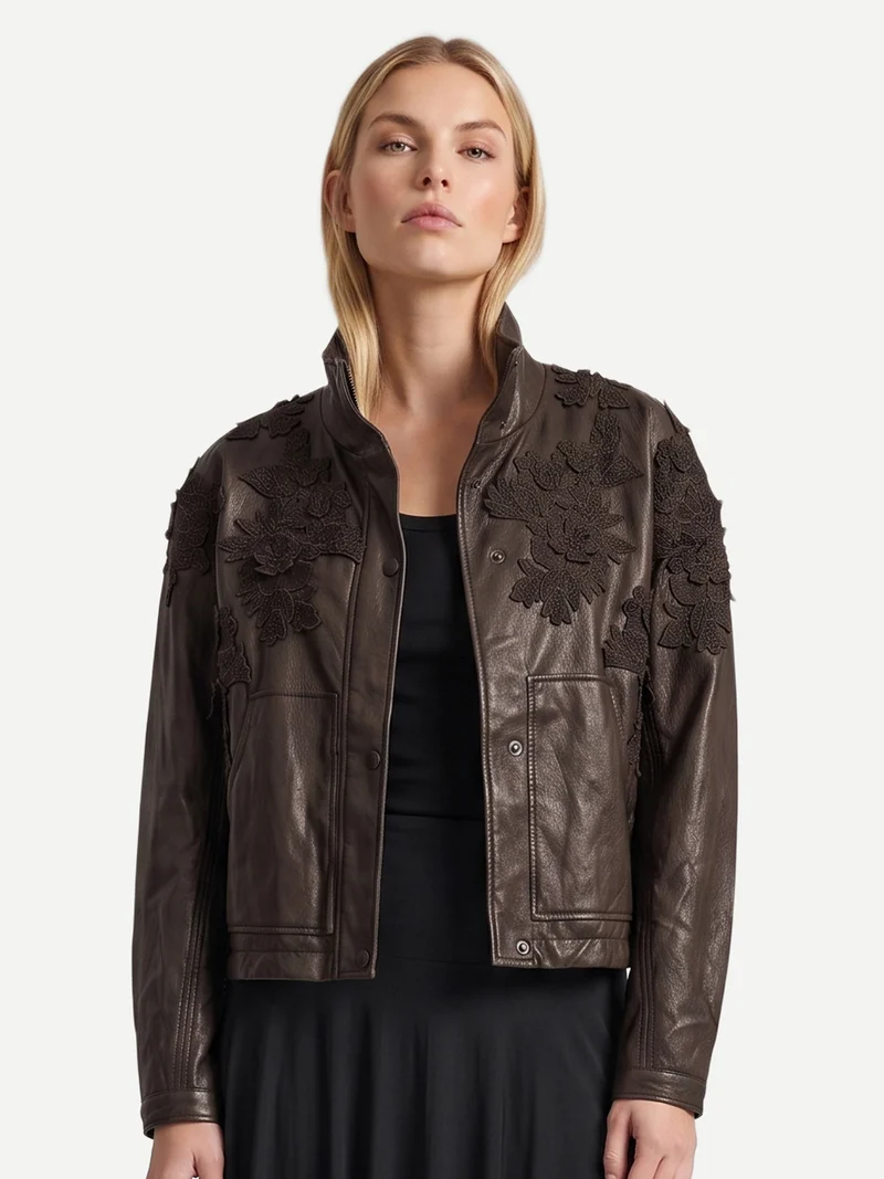 EMELINE Jacke - Brown