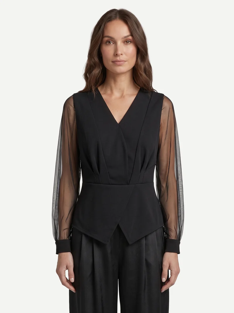 Bao Blouse - Schwarz