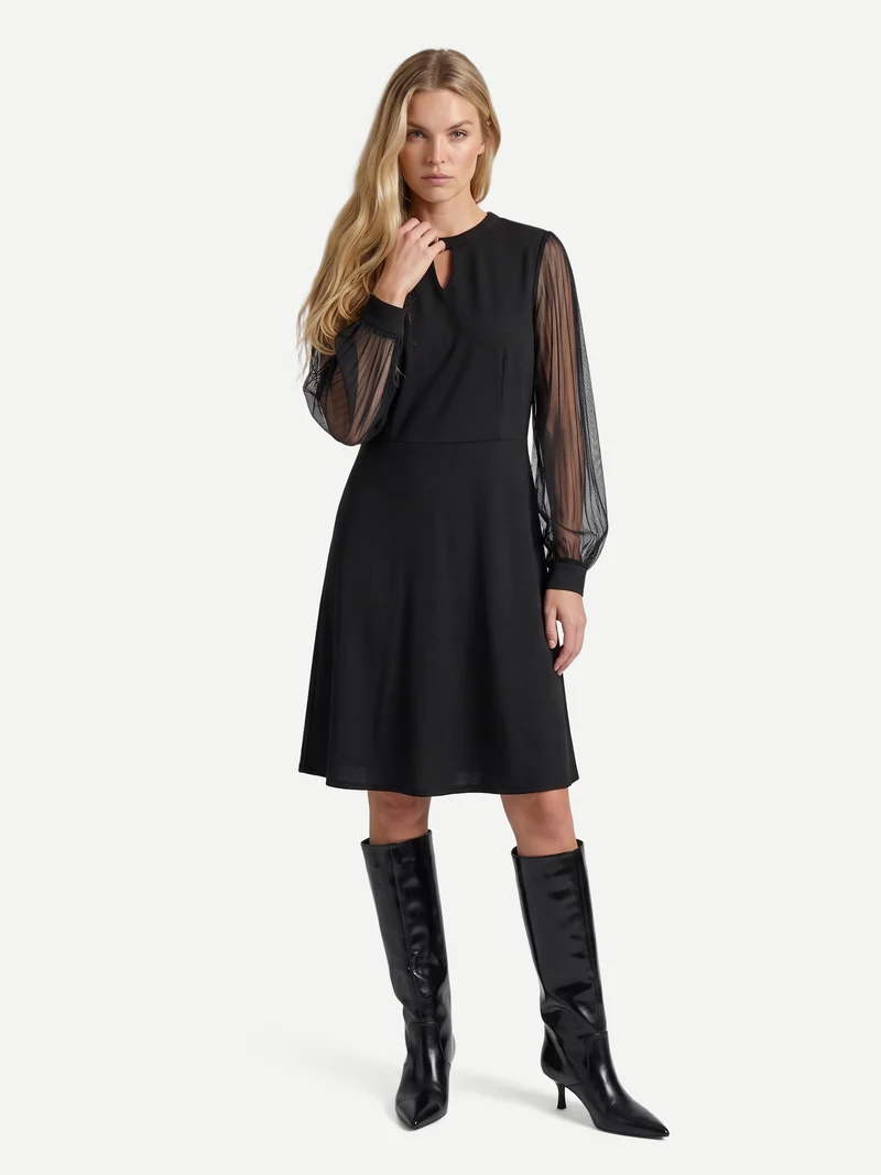 FRIGGA Kleid - Schwarz