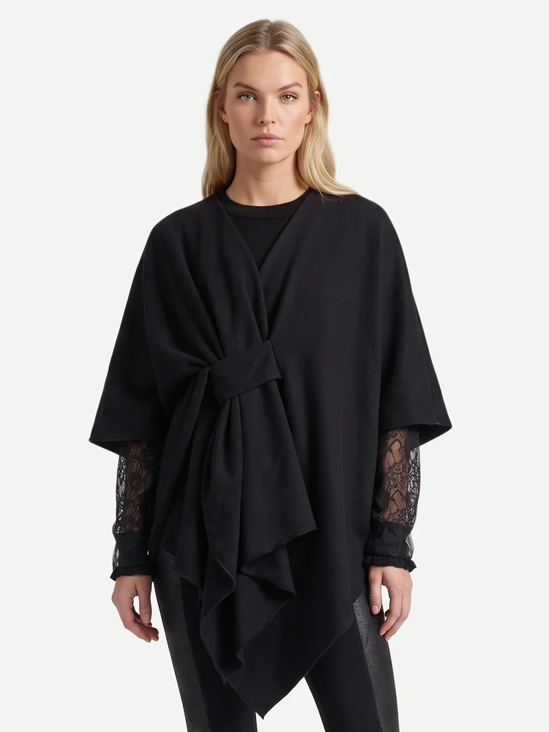 VIA Poncho - Schwarz