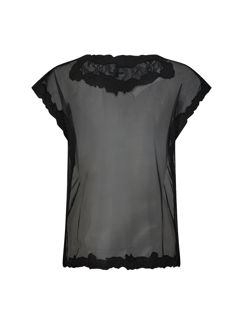 EBONI Top - Schwarz