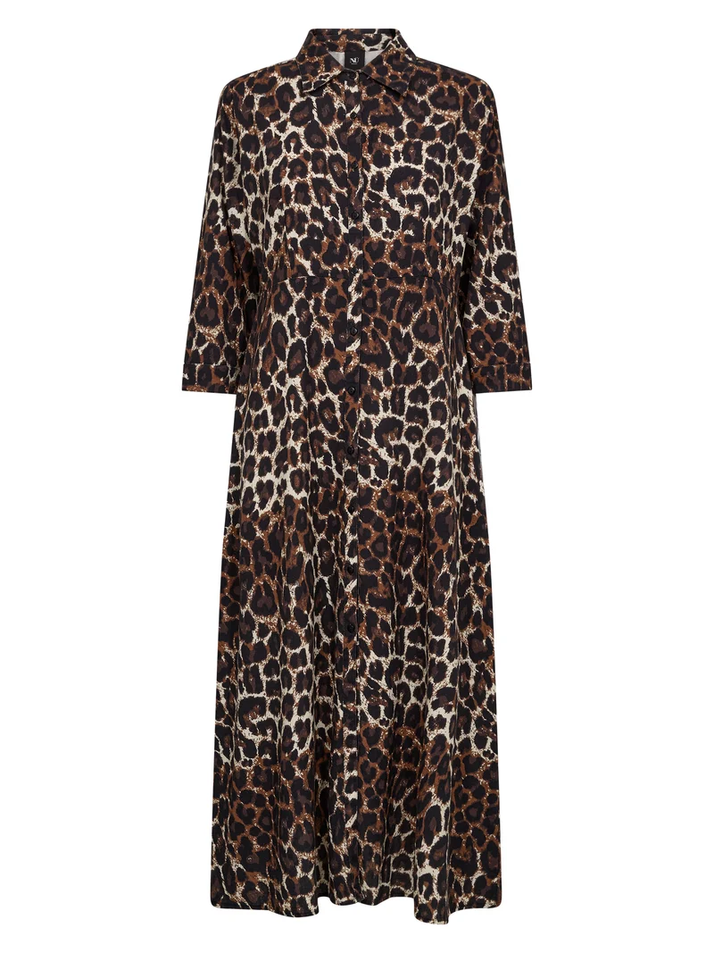 EVERDEEN Kleid - Caramel Mix