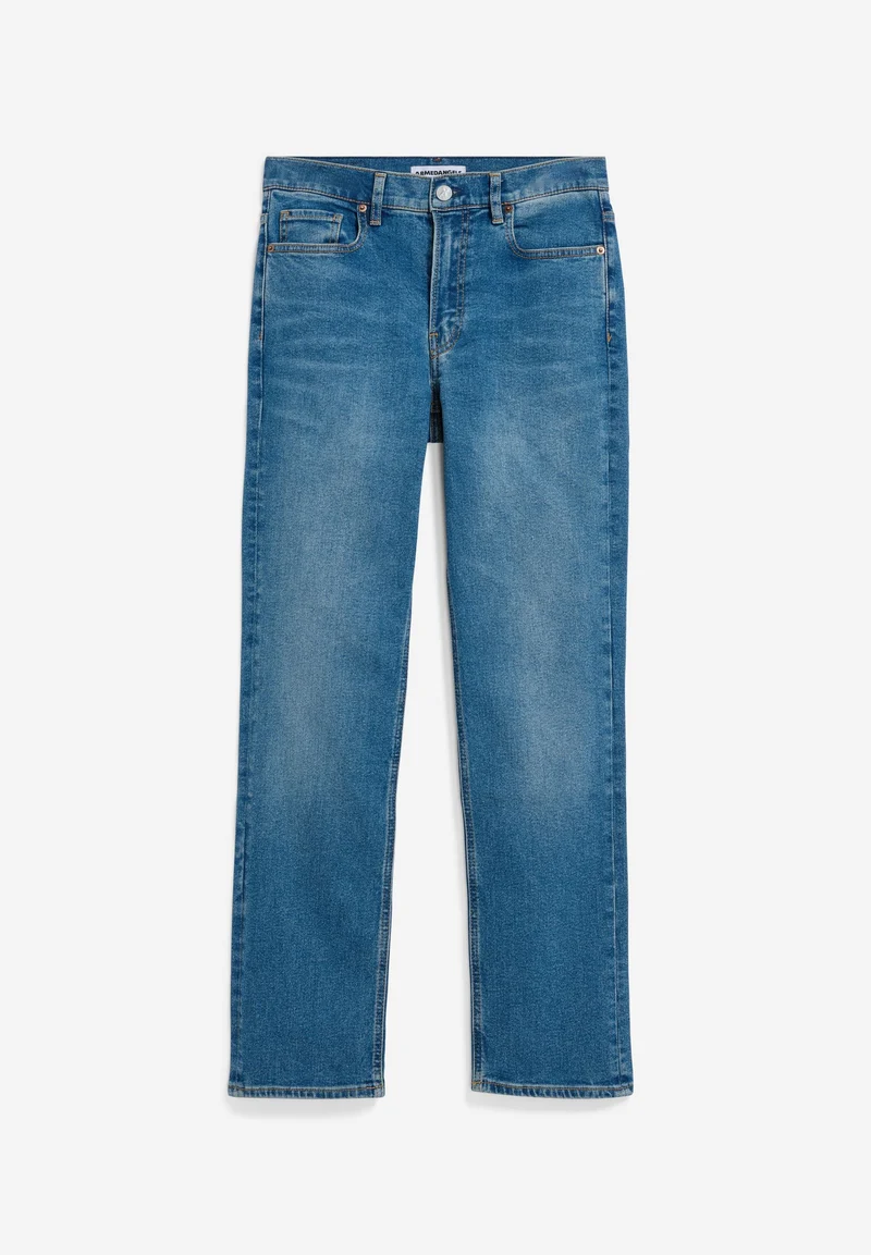 CARENAA MID WAIST STRAIGHT JEANS | avalanche