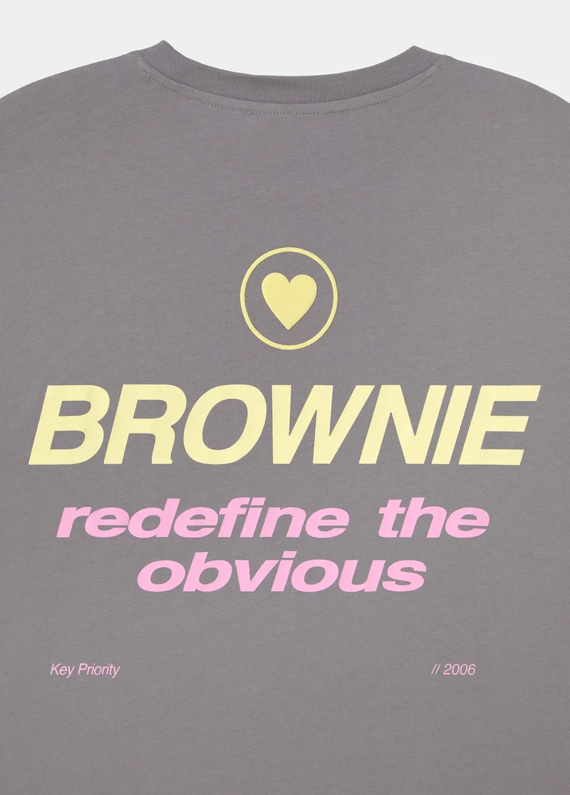 Back text t-shirt