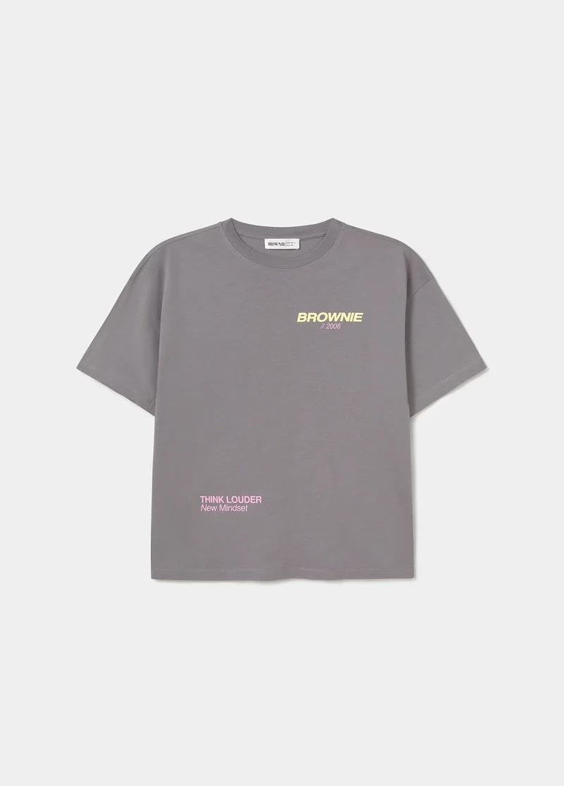 Back text t-shirt