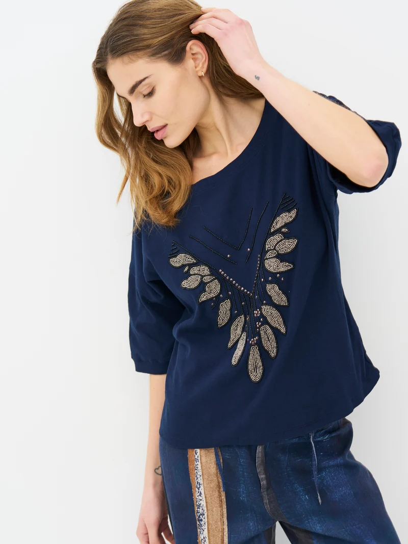 ERIN T-Shirt - Navy