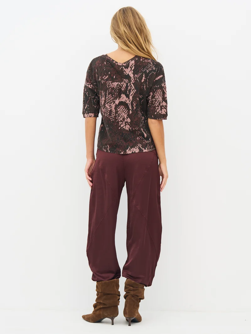 ENOLA T-Shirt - Rose Snake