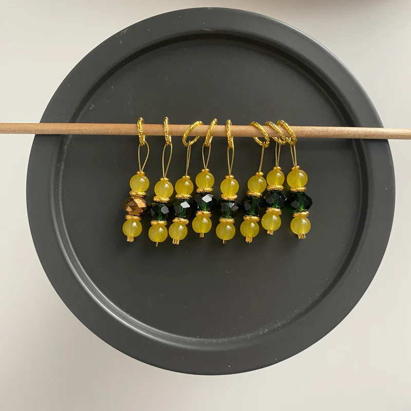 Maschenmarkierer 8- teiliges Set für Raglan.