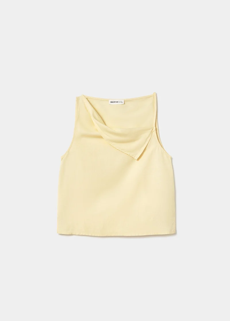Linen flap top