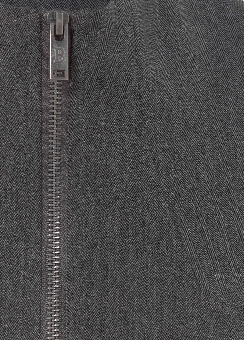 Top with zipper detail