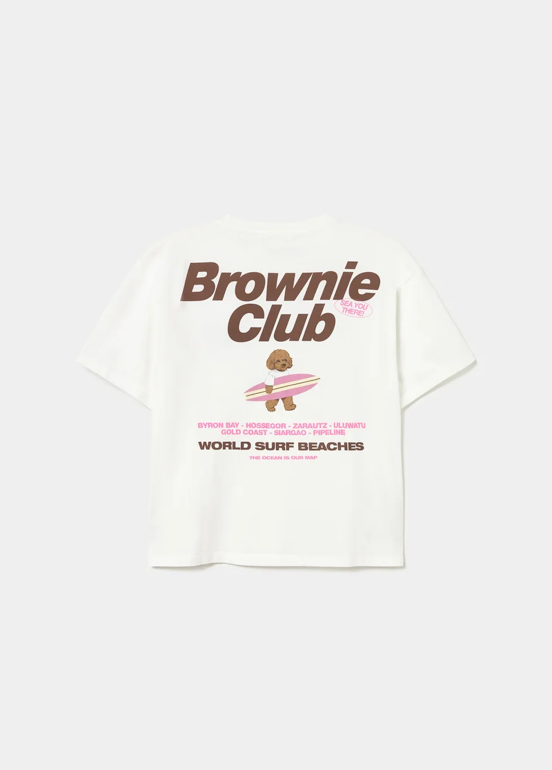 Surfer dog t-shirt