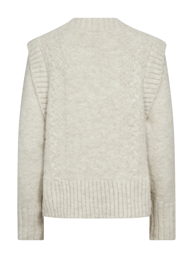 ENICE Strickbluse - Bone