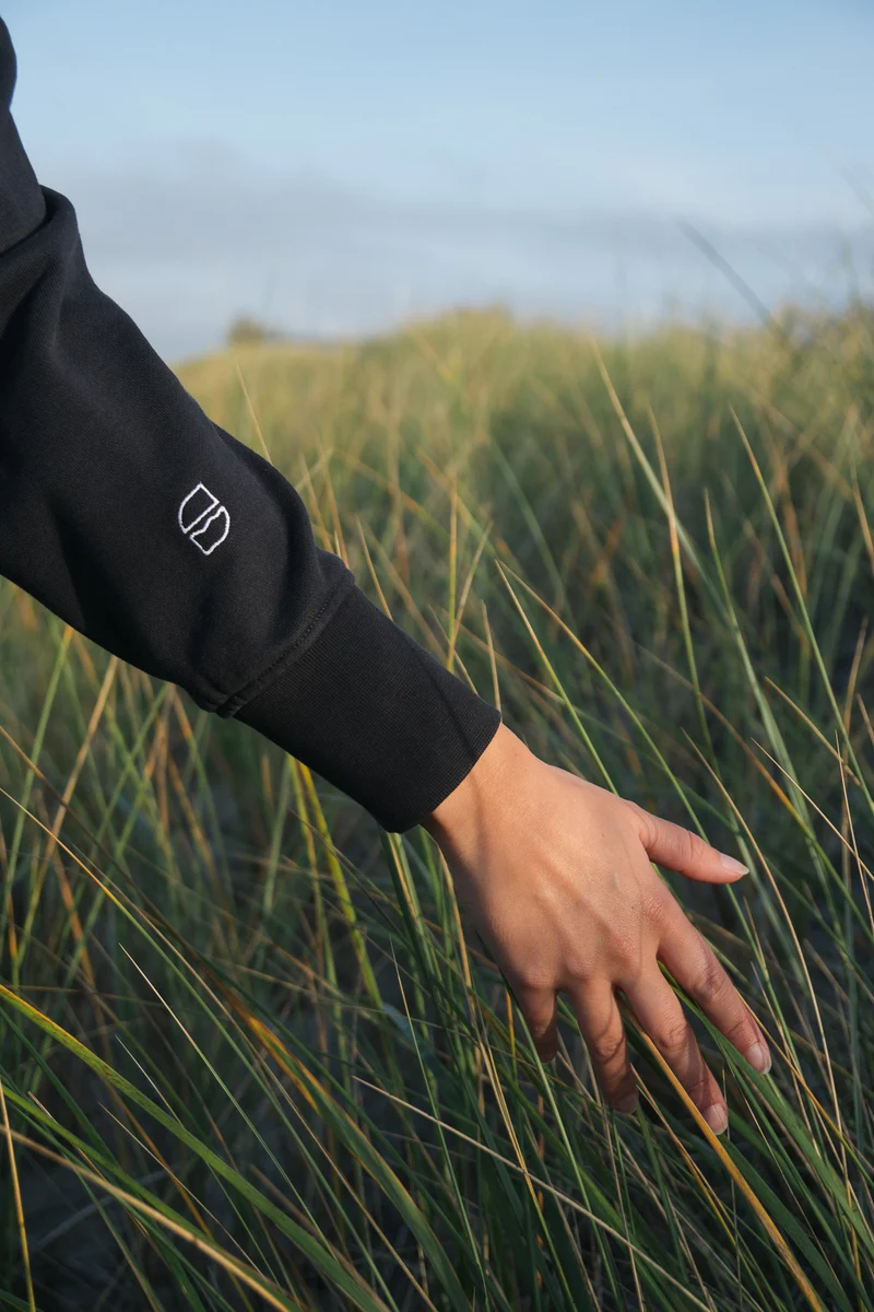 Half-Zip Sweater Brit Dunkelblau