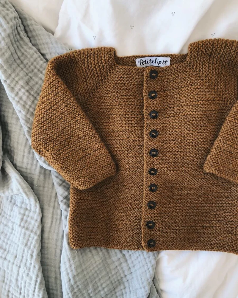Anleitung Anfängerjacke von PetiteKnit
