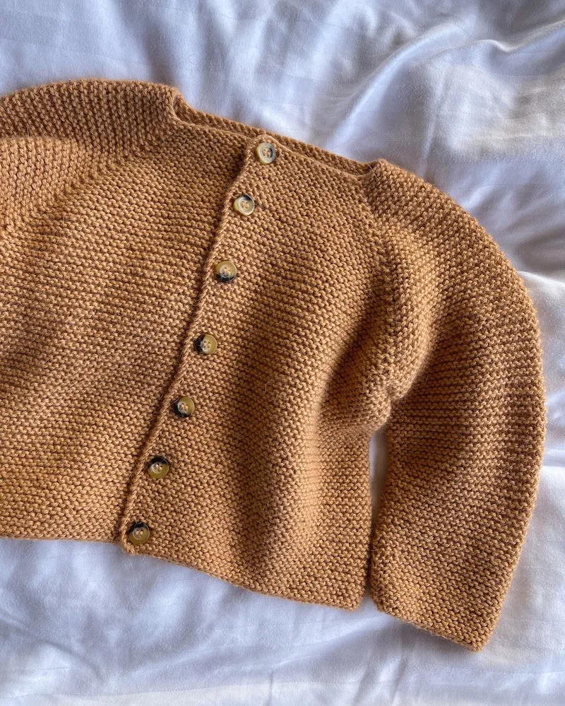 Anleitung Anfängerjacke von PetiteKnit