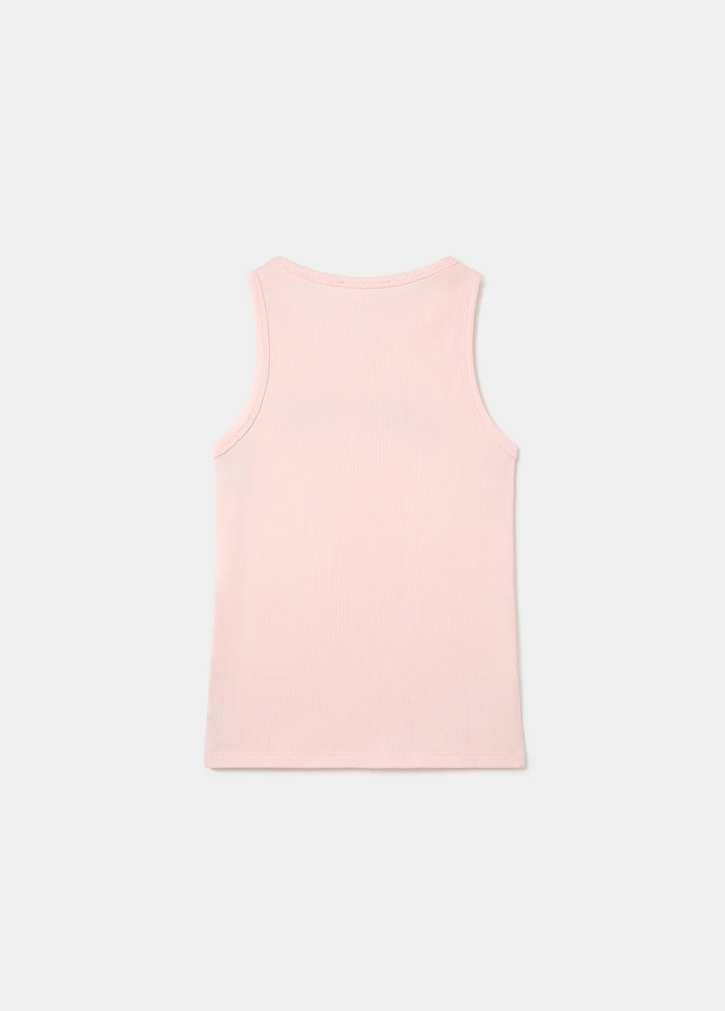Printed patch top