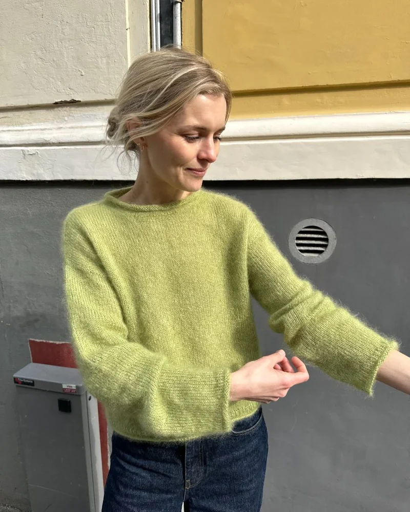 Strickanleitung Cloud Bluse, PetiteKnit