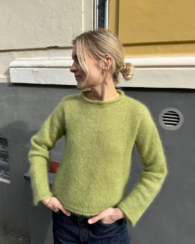 Strickanleitung Cloud Bluse, PetiteKnit