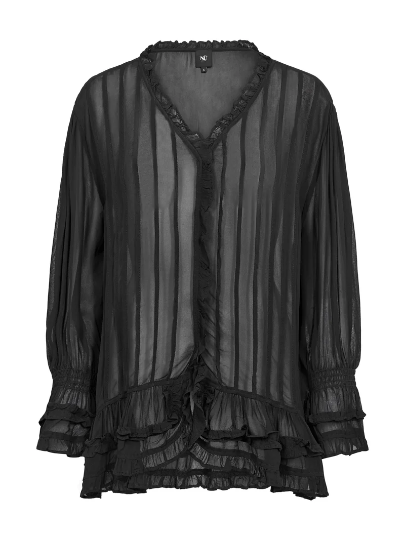 FELINE Bluse - Schwarz