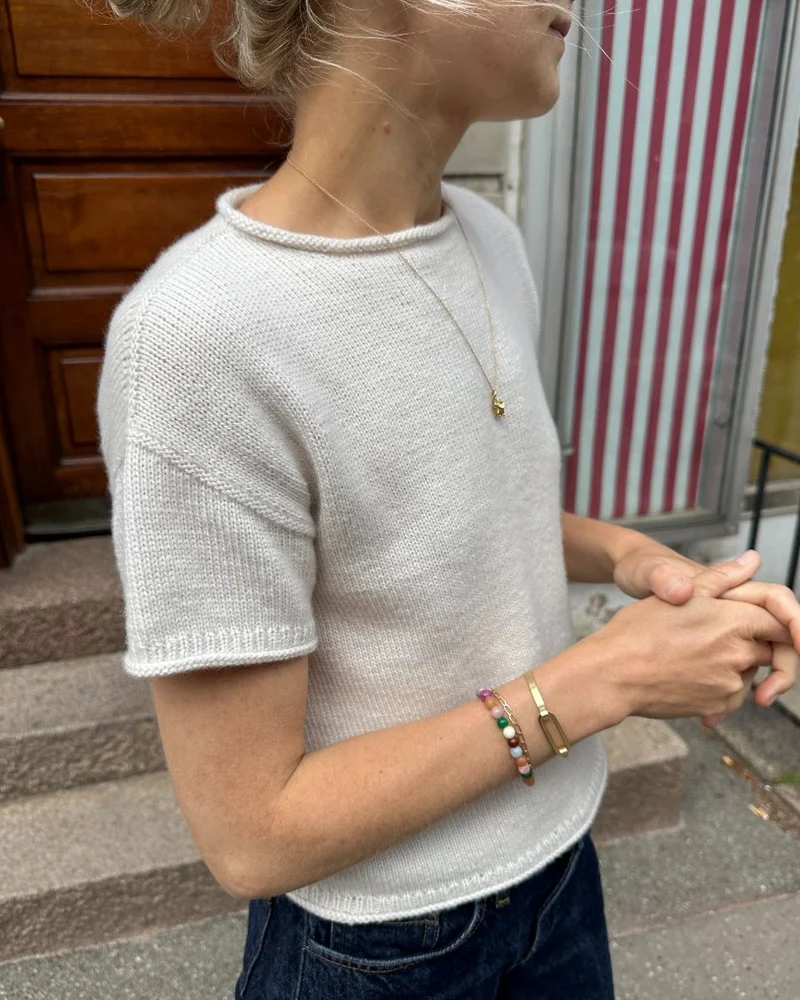 Anleitung Cloud Tee, Petite Knit