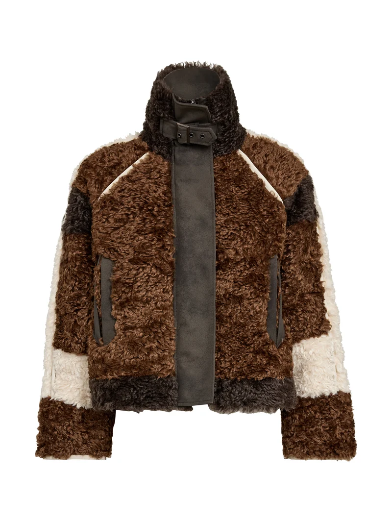 EILEEN Jacke Multi - Caramel Mix