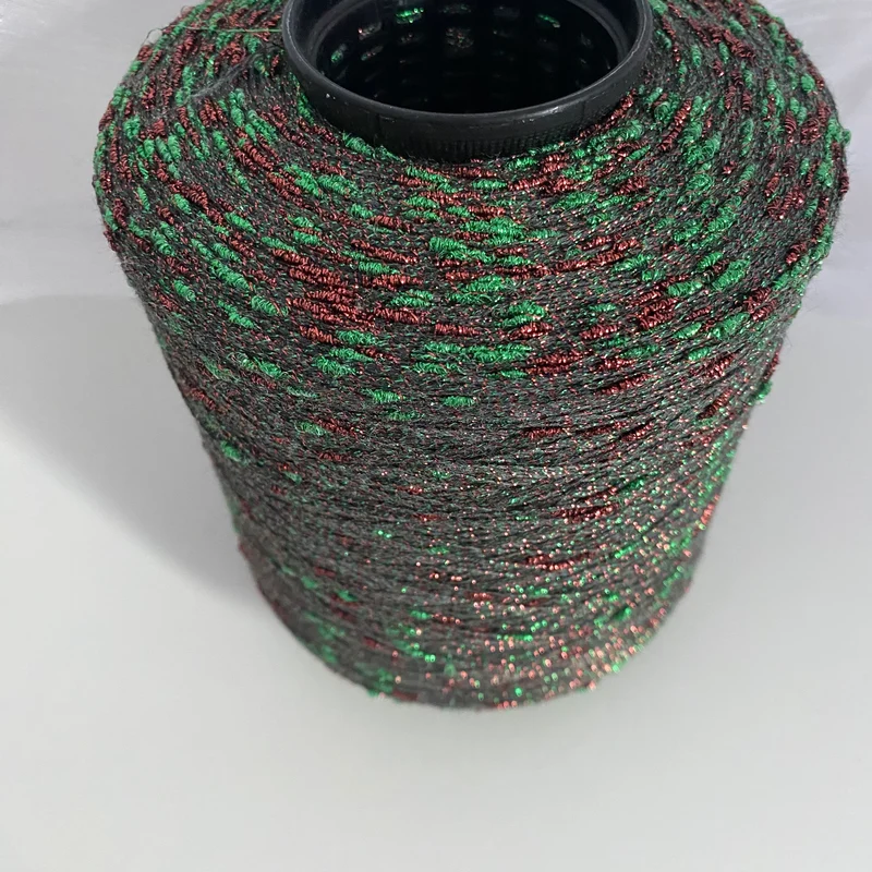 Konenwolle Merinowolle mit Lurex.