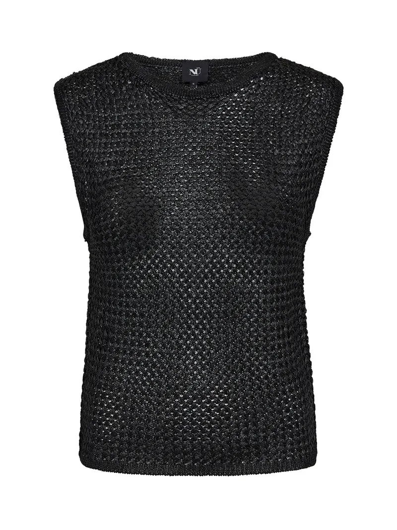 ELIETTE Top - Schwarz