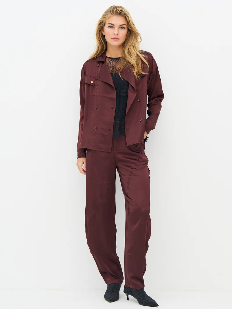 EMORY Hemd - Burgundy