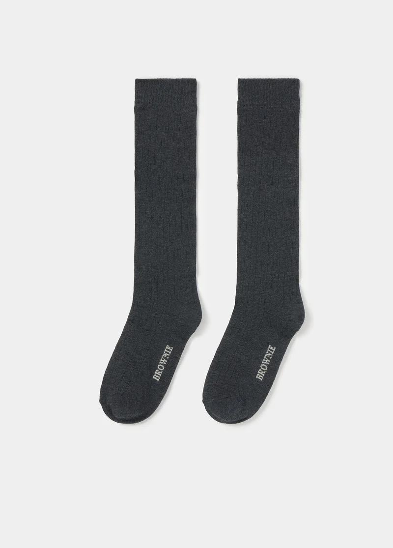 Basic long socks