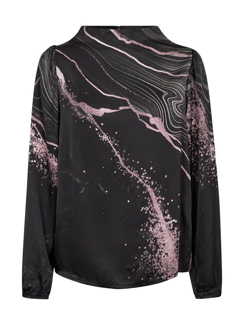 FIA-Bluse - Schwarz mix
