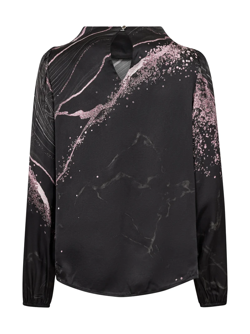 FIA-Bluse - Schwarz mix