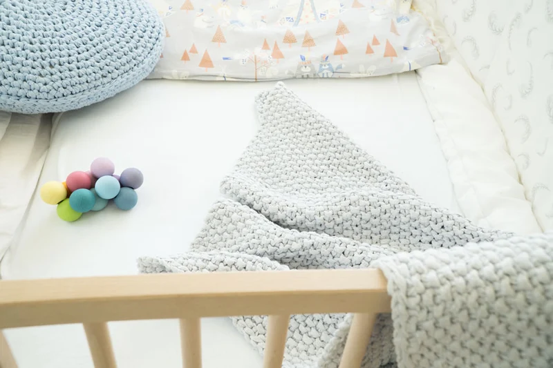 Babydecke Sam Strickset