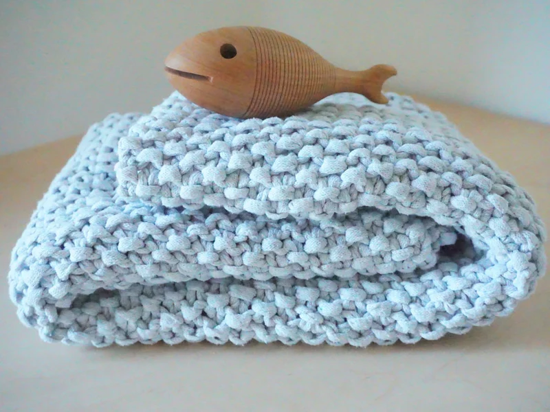 Babydecke Sam Strickset