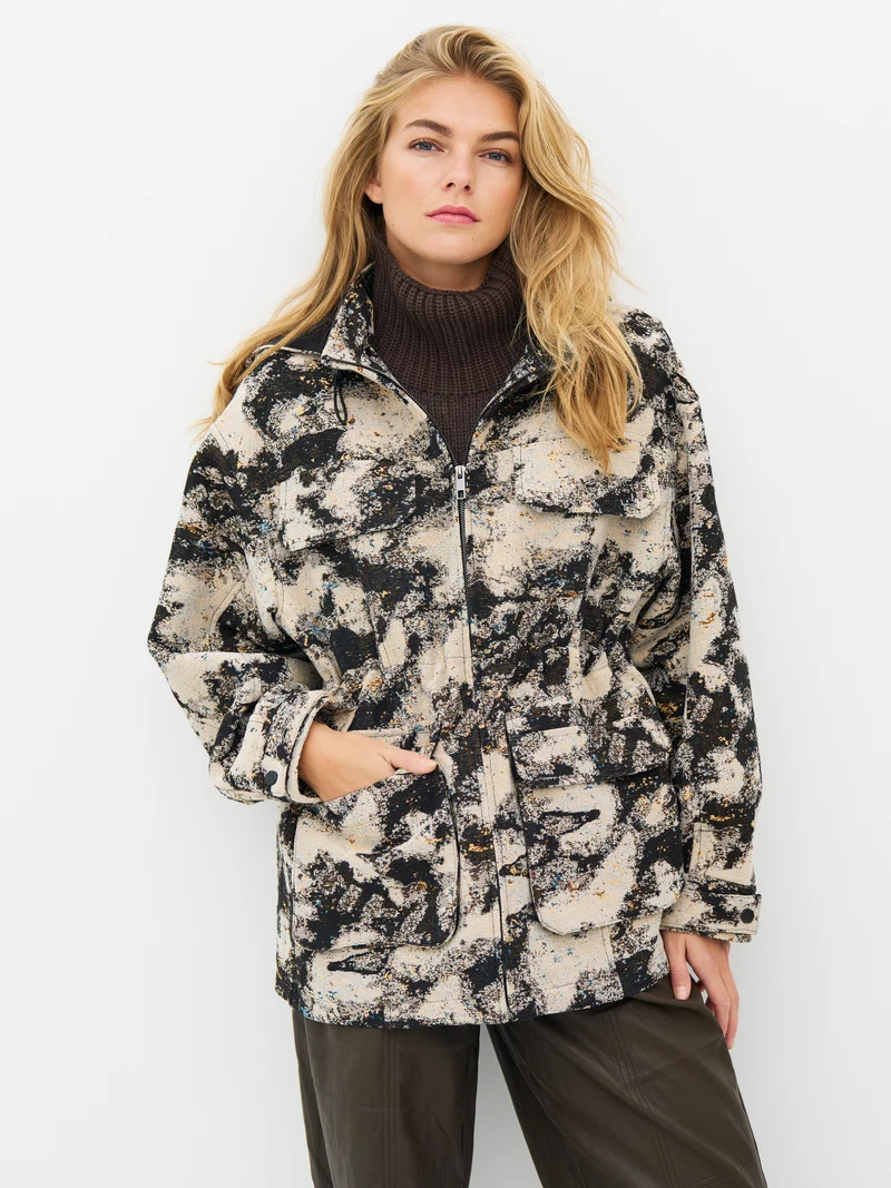 EMMIE Jacke - Brown Mix