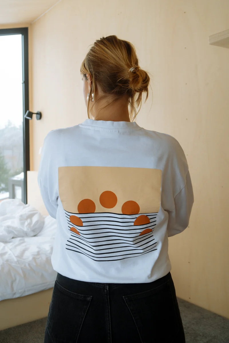 Miles Tewson x SALZWASSER: Longsleeve Moon Tides