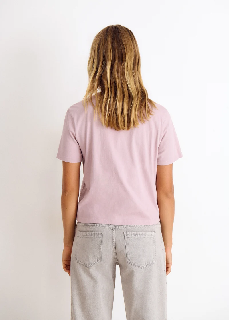 Logo text T-shirt